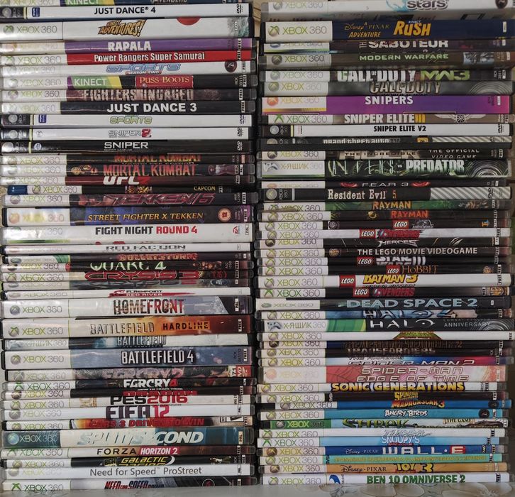 Диски с играми для xbox360, LT3.0