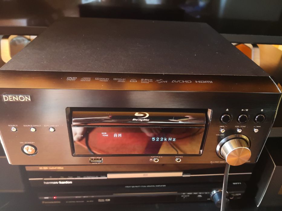 Receiver Denon blu ray 2x70 w