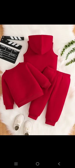 Новый комплект из трёх частей для детей