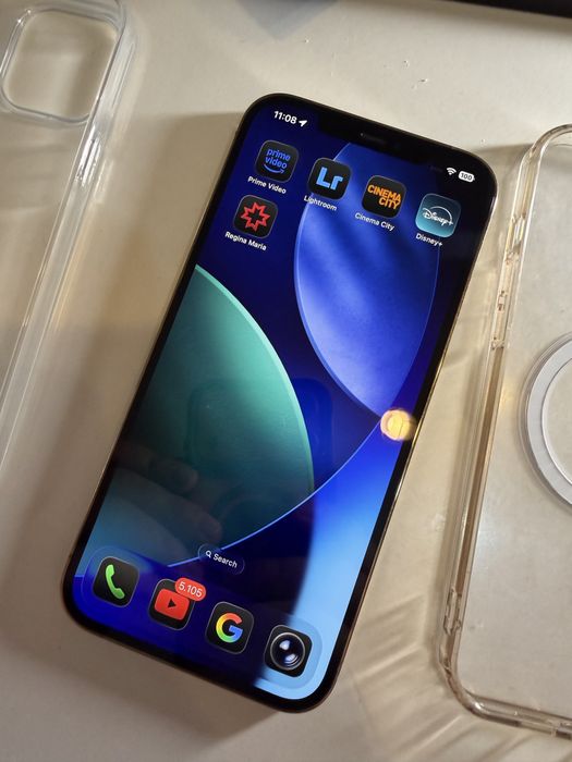 Iphone 12 PRO MAX gold 256 gb impecabil!