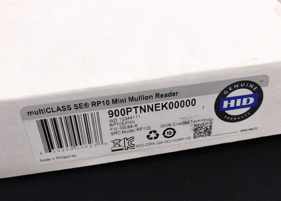 Card reader control acces HID multiclass se RP10