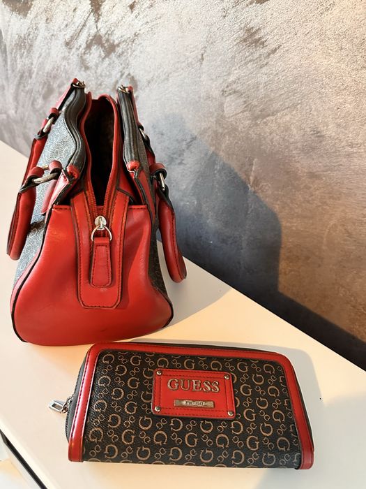 Vand SET geanta + portofel GUESS