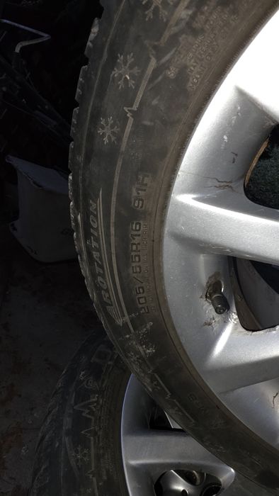 Set roți iarnă originale BMW Styling 136 R16, Dunlop 205/55 R16