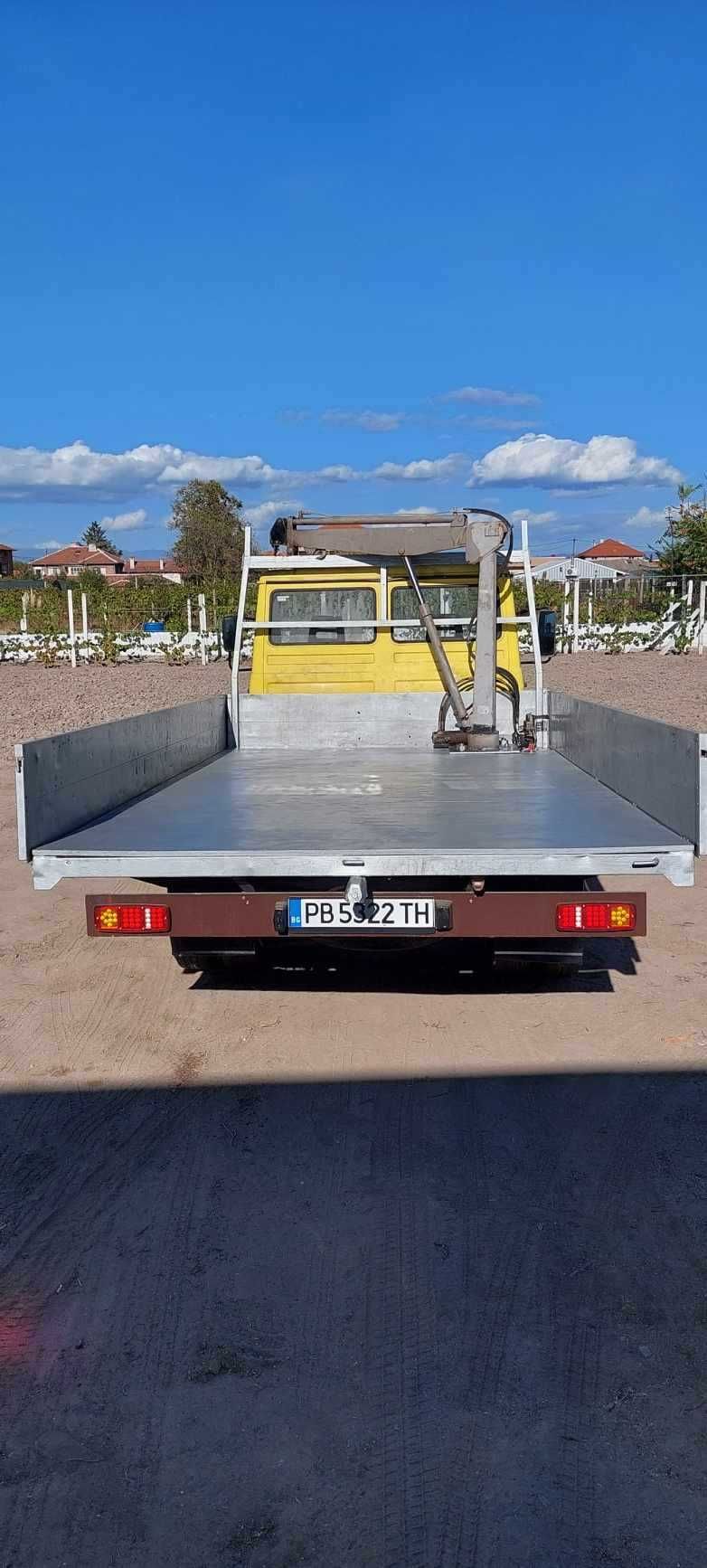 Бус ИВЕКО с кран гр. Пловдив Гаганица • OLX.bg