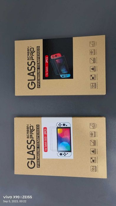 Калъф за Nintendo Switch с два протектора за Nintendo Switch (V2 или OLED)
