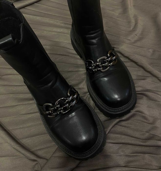 Челси черные 37 р осень, весна