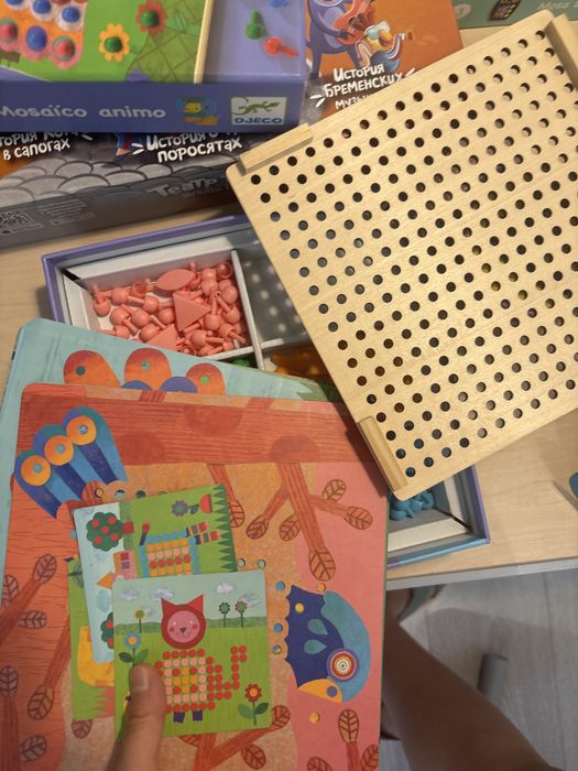 Продам развивающие и настольные игры