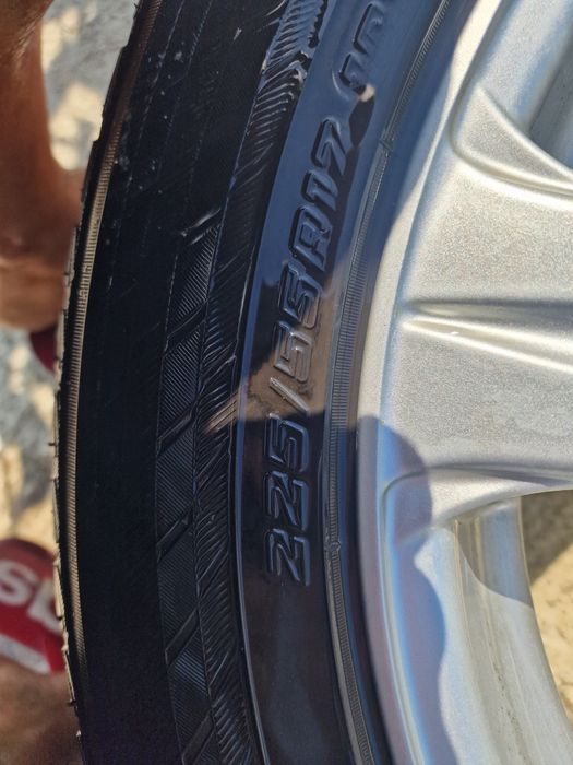 Jante aluminiu 5×115 Opel insignia B cu cauciucuri M +S, pe 17