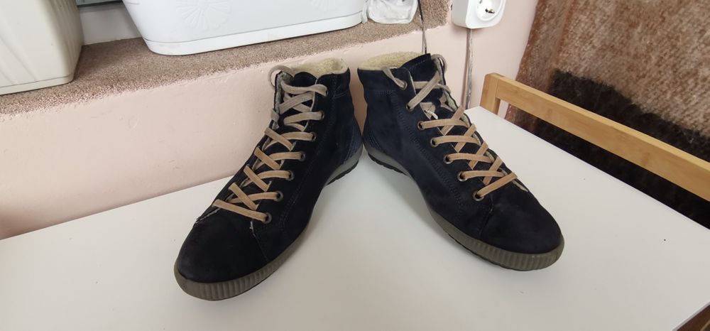 Боти Legero 39 н. Естествен велур