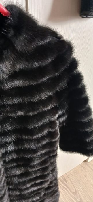 Норка шуба натуральный