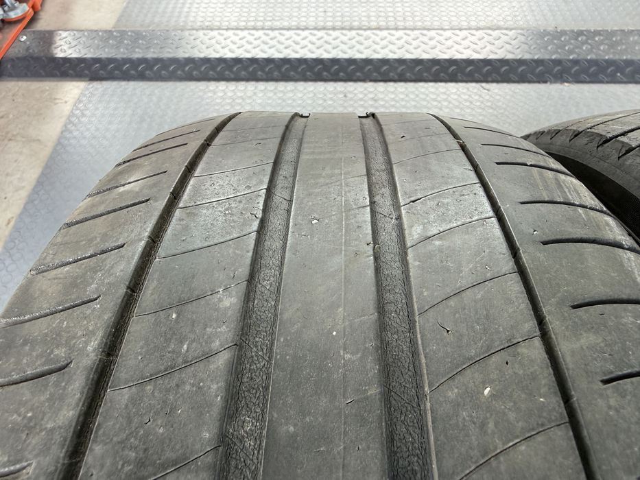 4бр. Летни Гуми С Борд 215/55R/18 -MICHELIN- DOT:2117- 5.0мм+4.1мм *80€ за Комплект*