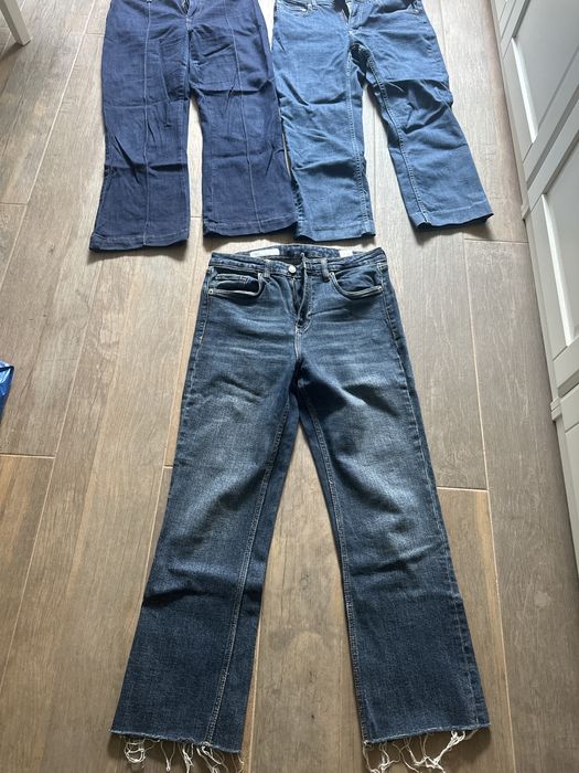 3 броя сини дънки 40 номер 10€