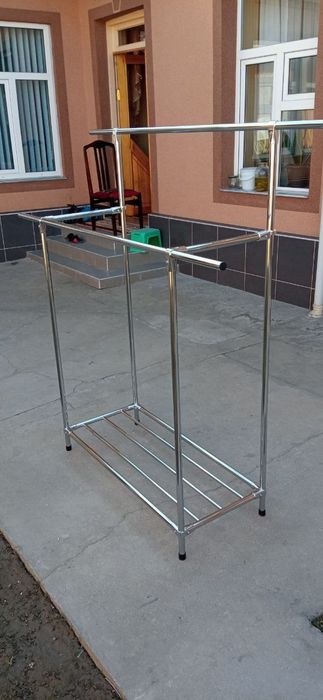 Вешалка для одежды гардеробная грузоподъемность 80 кг и выше . Вешилка