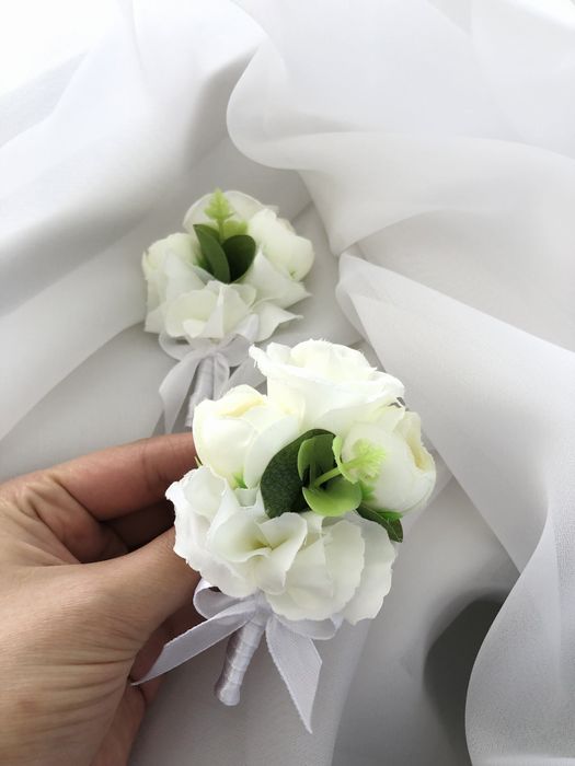 Бутоньерки для свадьбы / для жениха