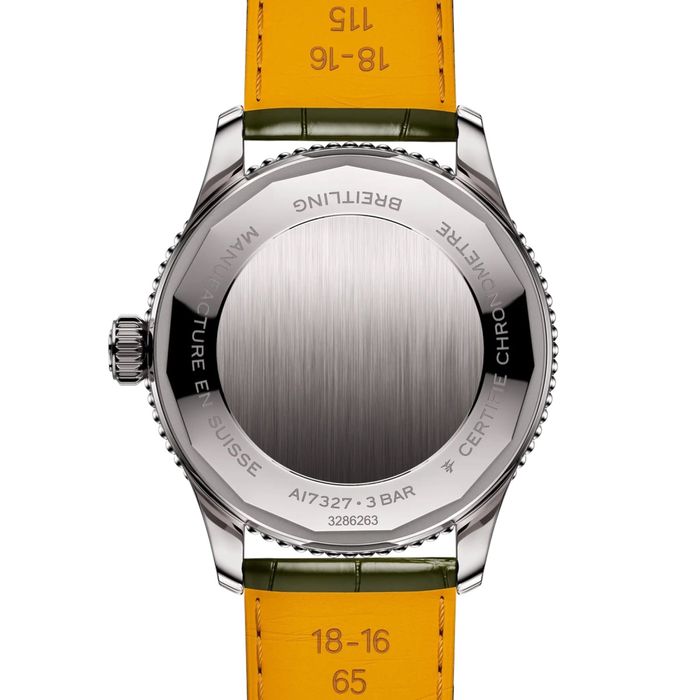 Дамски часовник Breitling Navitimer 36 Green Dial