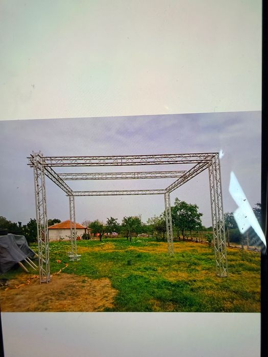 Сцена 8х6 алуминиева