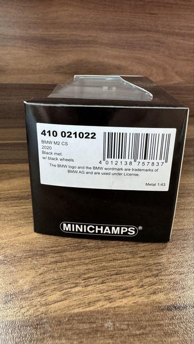 Колекционерски модели minichamps 1:43 Bmw-та
