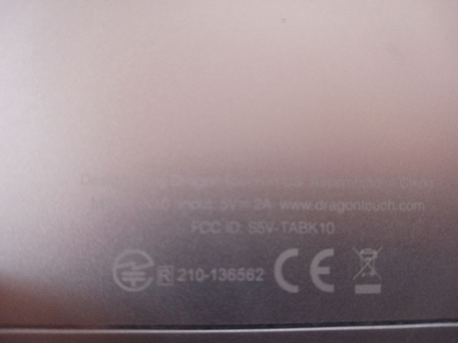 Tableta Dragontouch pentru piese