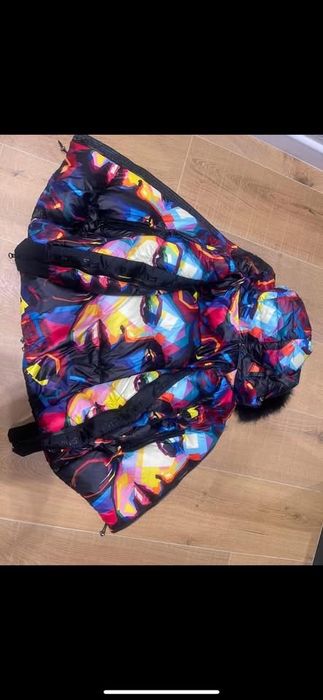 Geaca puf , blana , pentru ski Flo&Clop