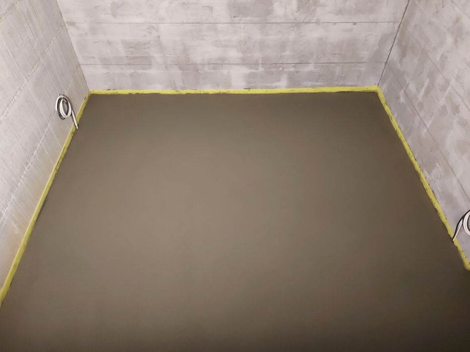 Șapă mecanizată și elicopterizată, Șapă ușoară, flotanta, pardoseală