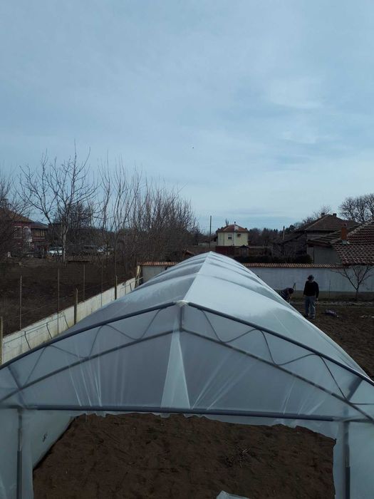 Оранжерии -тип Хоби / оранжерия ширина 4м