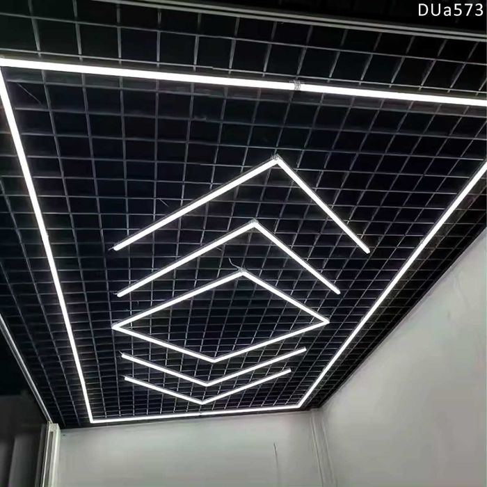 LED осветление таван гараж лед лампа светлина стена шоу руум студио