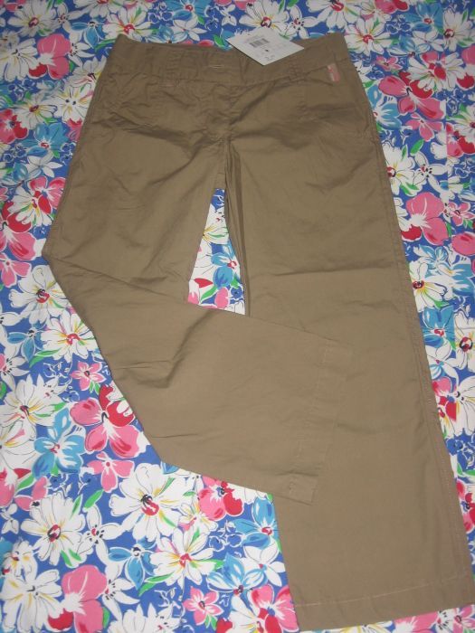 Pantaloni fete, kaki, 5 ani, NOI, TEX