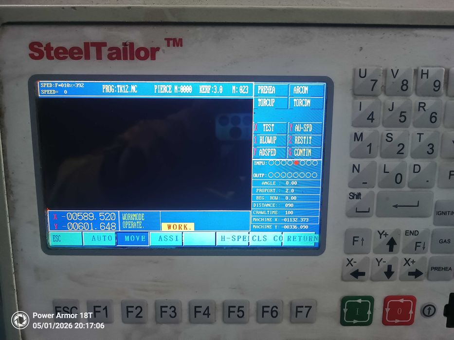 CNC плазмена маса