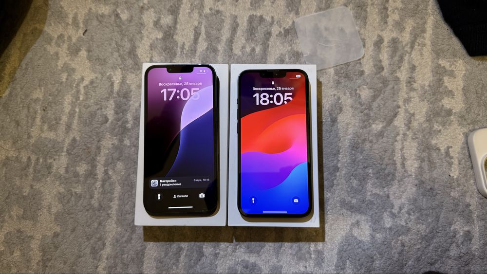 В продаже 2 айфон 13