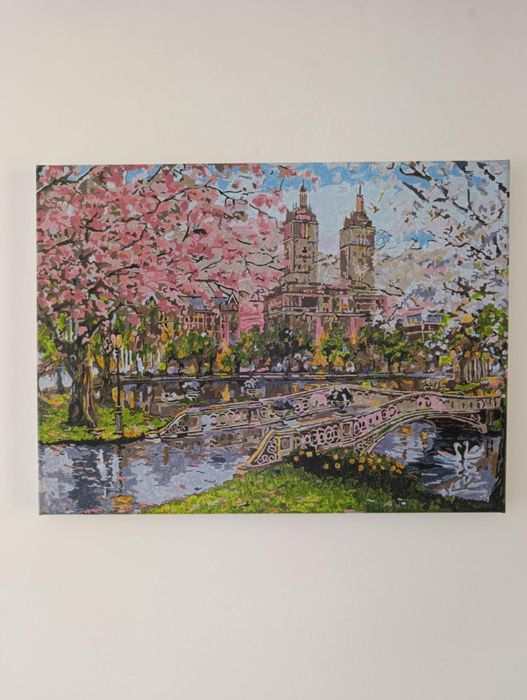 Картина рисувана по номера