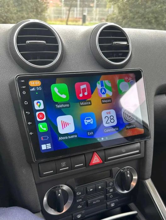 1-8GB Navigatie Audi A4 B6 B7 A3 8P Seat Exeo - Bluetooth CARPLAY WIFI