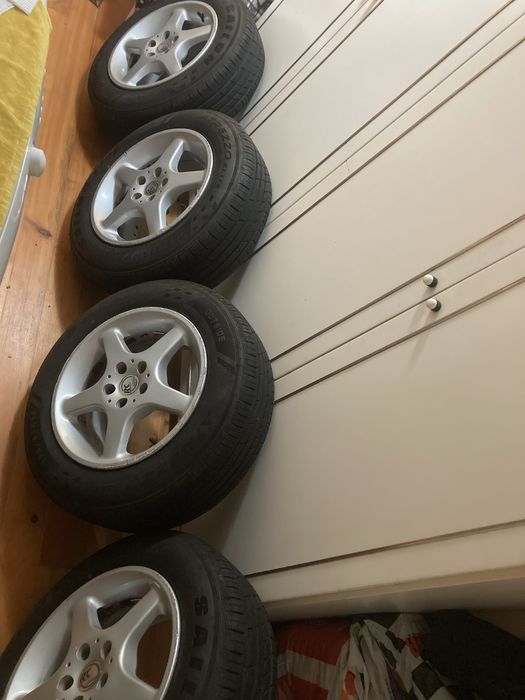 Джанти с НОВИ летни гуми 15" 5х100 за Golf 4, Audi A3, Skoda Octavia, Seat