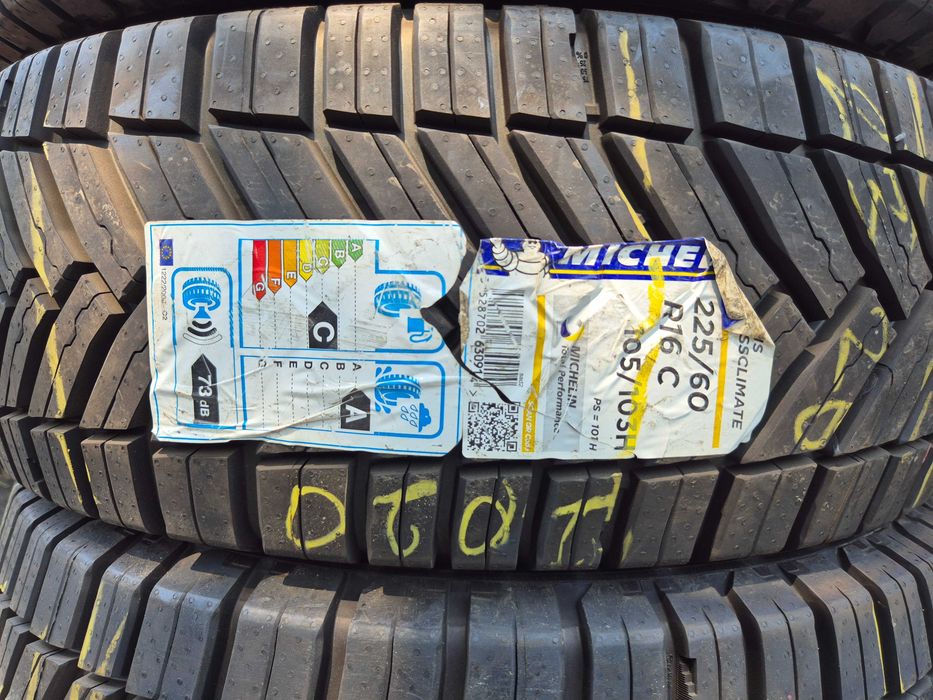 4 Anvelope M+S VARA IARNA 4 Sezoane - 225/60/16C 105/103H - Michelin CrossClimate - NOU - DOT 2020 ! SUPER PRET !!