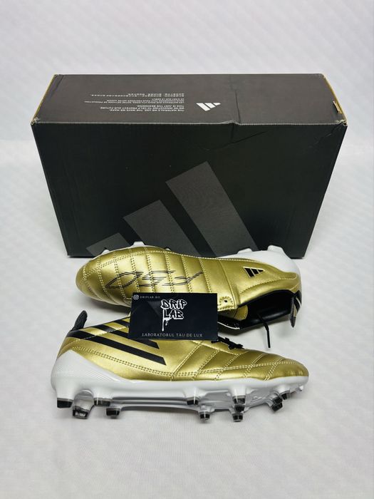 Ghete de fotbal adidas Messi f50 aurii 40