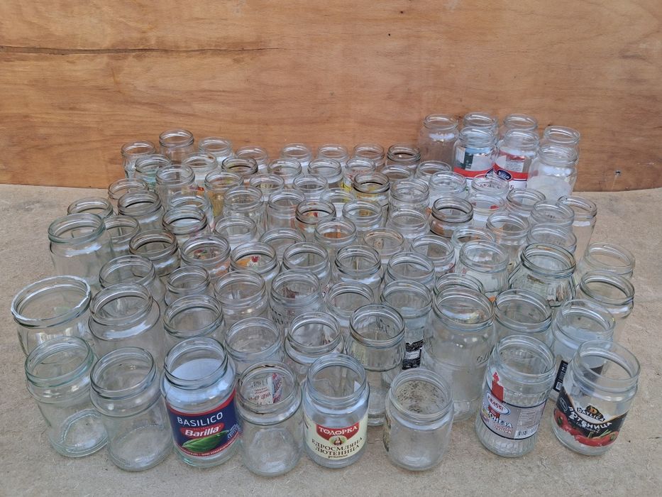 Празни буркани  0.330мл.-1.700мл