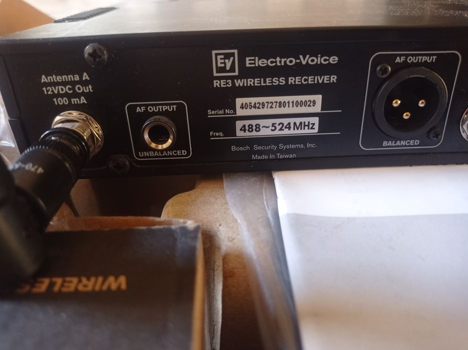 Electro voice re3 microphone