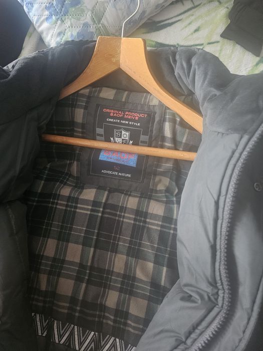 Продавам мъжко зимно яке р-р 52