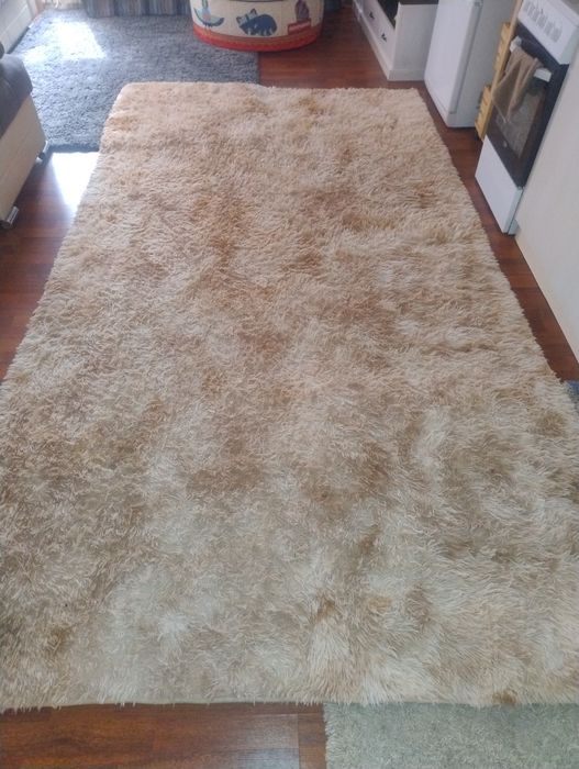 Ковер травка бежевый