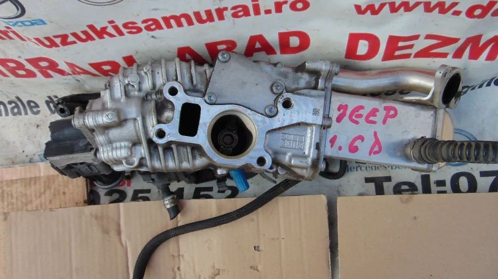 Racitor gaze cu egr Jeep renegade 1.6 euro 6 compass  fiat 500x alfa romeo mito giulietta suuzki vi