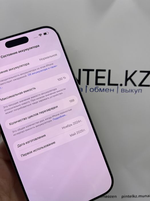 Iphone 16 Pro Max 256 GB Pintel kz