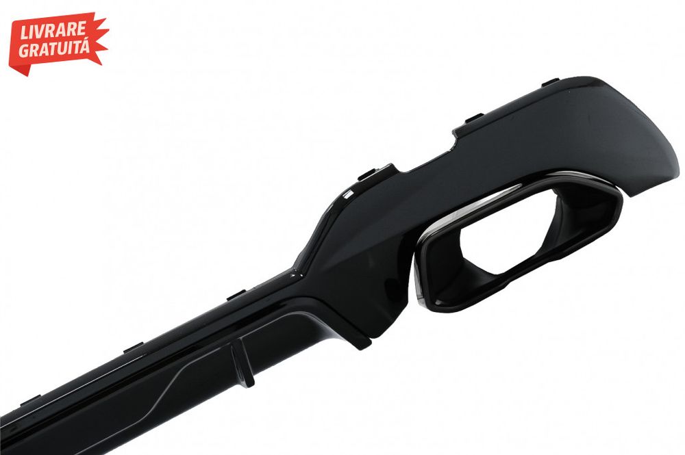 Difuzor Bara Spate Evacuare Dubla si Tobe Ornament BMW 3 Series G20 G2