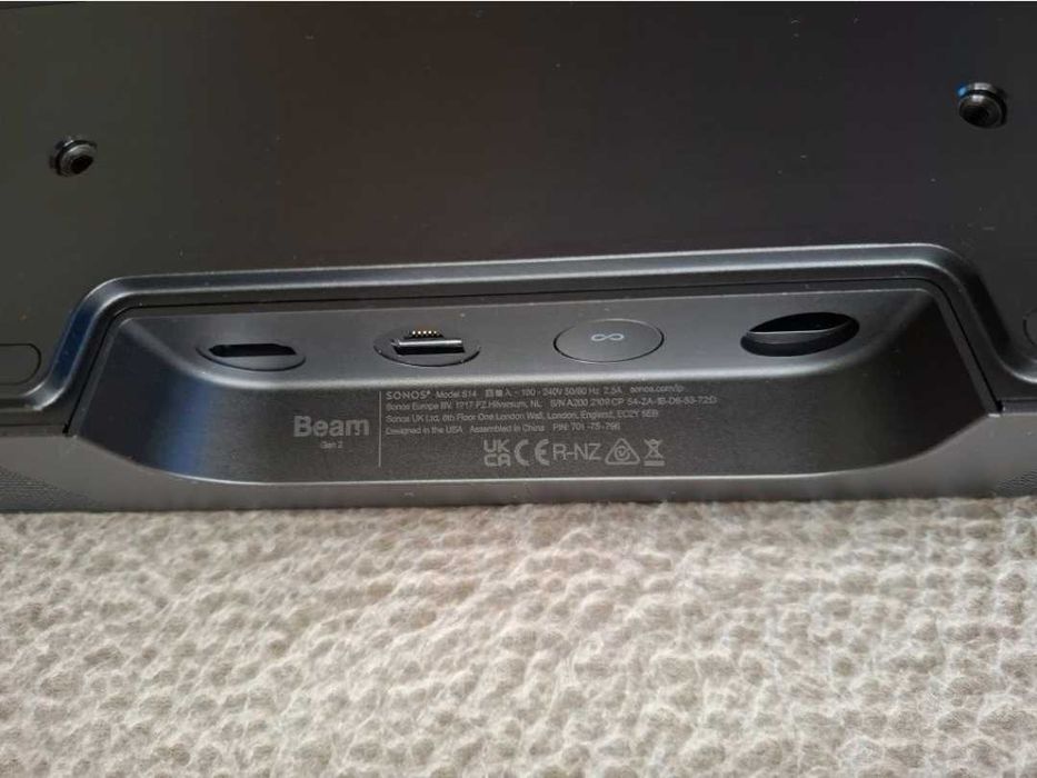 MOKAZIE Set SONOS:BEAM 2gen + 2× ONE SL 2gen + 2 Stative Impecabile Toate CaNOI