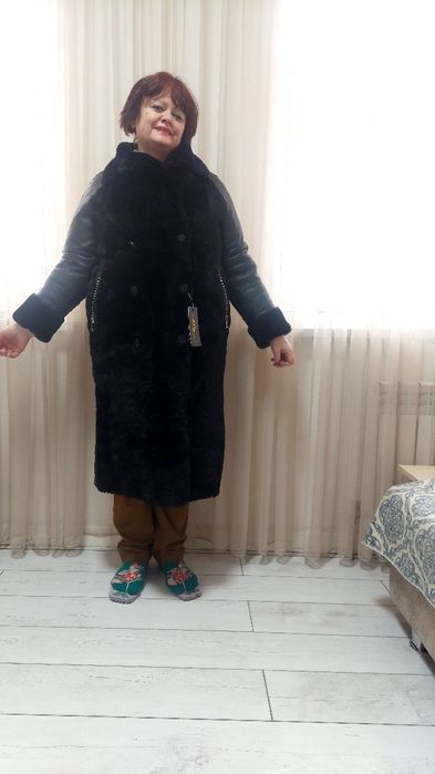Дубленка,продам .Размер 6 XL.Оверсайз