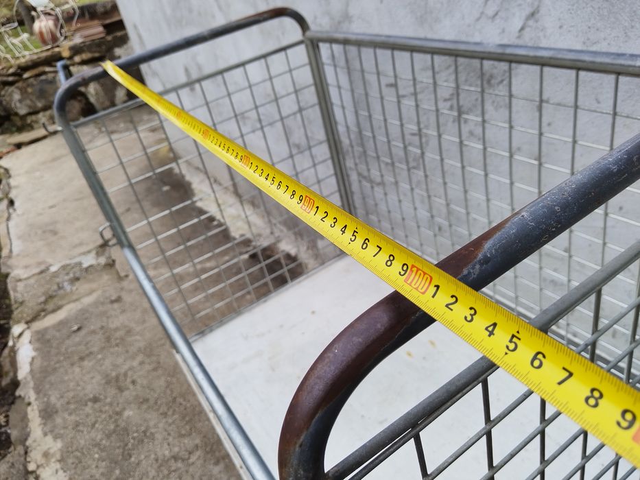 Стара Соц Товарна Количка Панелна Товарна Количка За Складове.