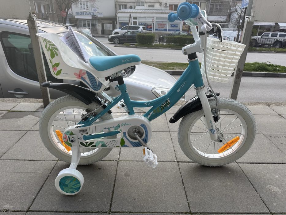 Детско колело BYOX EDEN 14” (нов + гаранция)