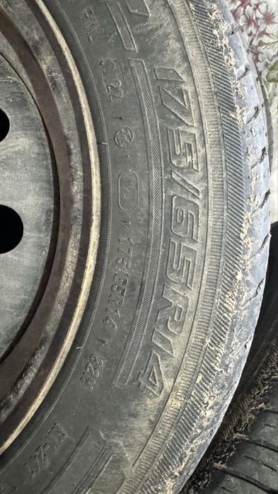 Летний шины с диском R14