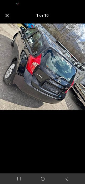 Нисан Ноте/Nissan note 1.2i 2014г На Части