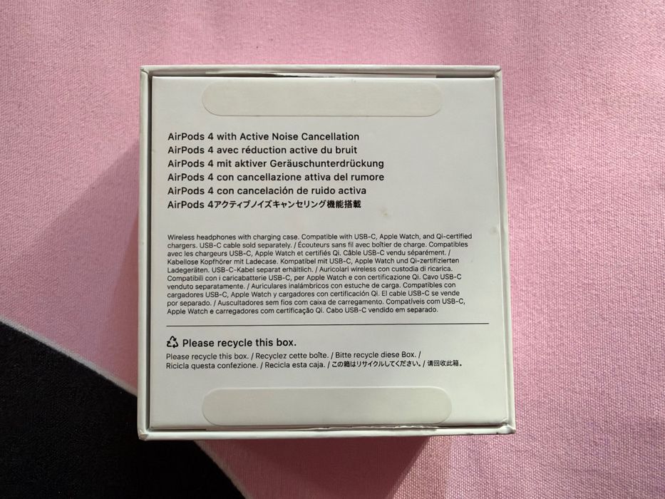 Apple AirPods 4 с Active Noise Cancellation (ANC)