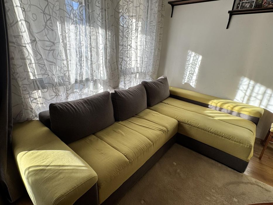 Ъглов диван 190/270 и 4 стола