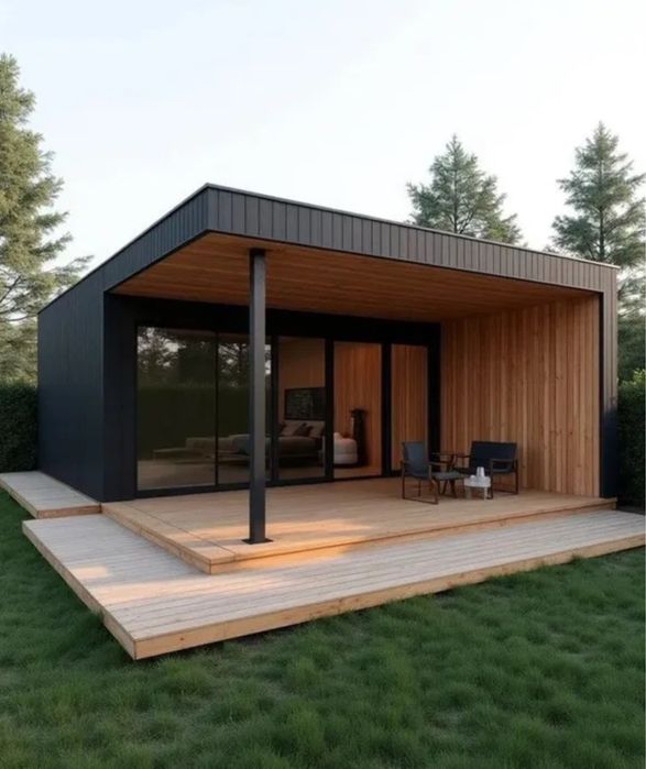 Cabane moderne la cheie